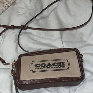 Coach mini crossbody/wristlet